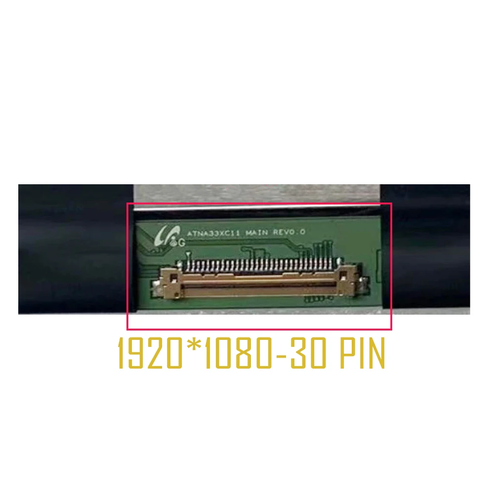 Imagem -05 - Original Novo 13.3 Polegada Oled Portátil Display Lcd Atna33xc110 Atna33xc11 Led Matriz Painel Lcd para Asus Ux325e Versão Oled