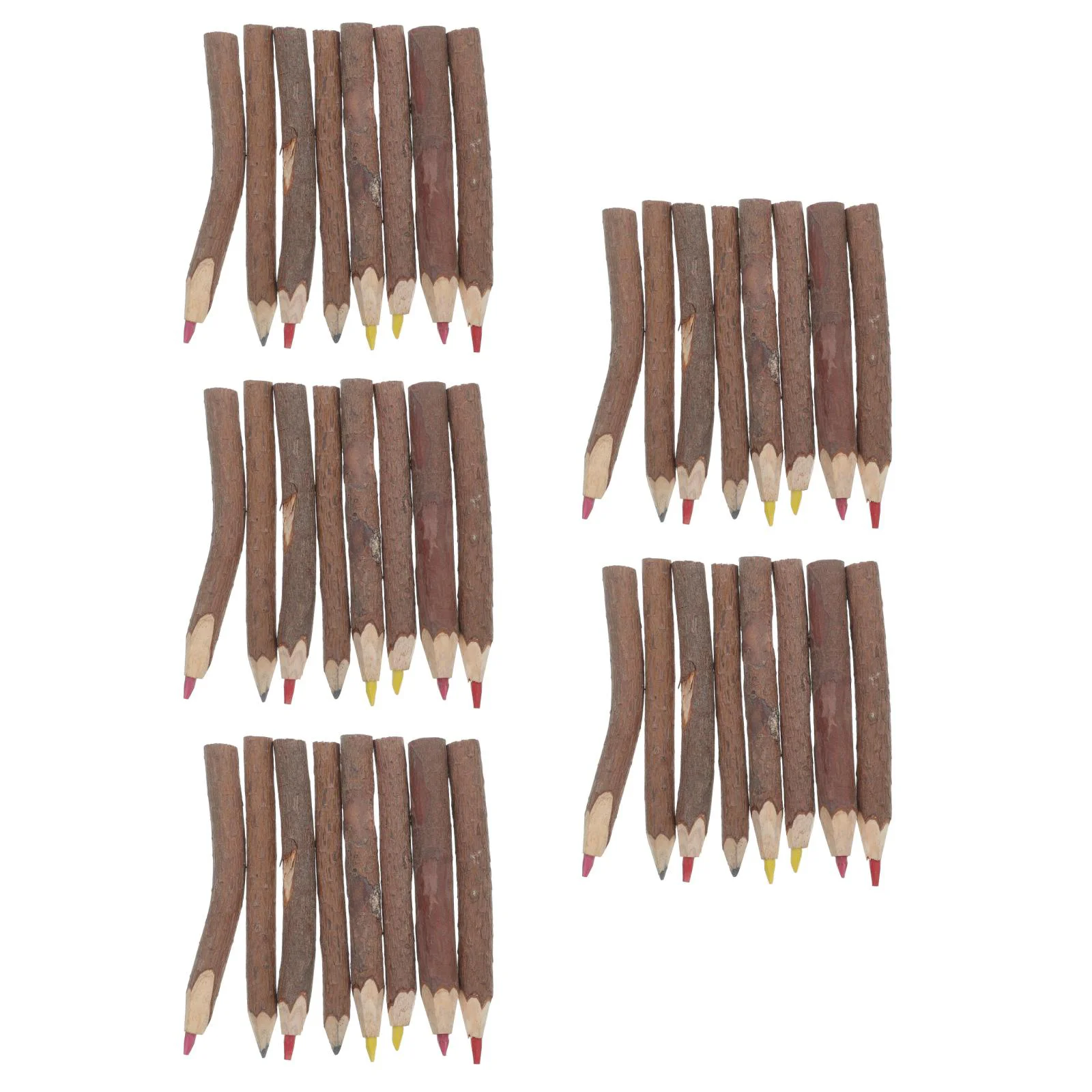 40 pcs 9-10cm Tree Branch Colored Pencils Drawing Pencil Set for Artist Sketch (Mixed Color) tree branch pencils