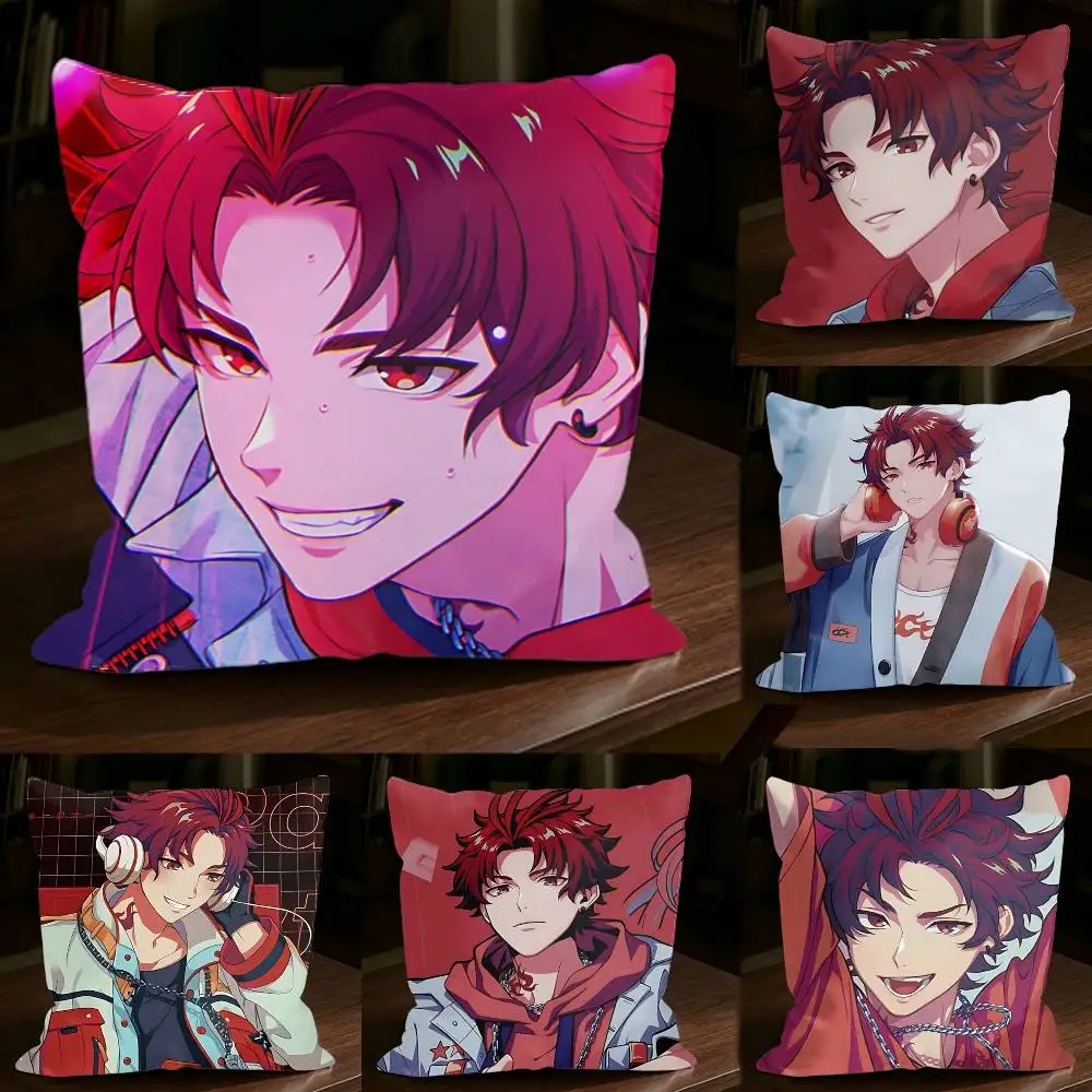 

BAE A-Allen Suzakuino Square Sofa Pillow Cover Solid Color Living Room Home Decor Cushion Case
