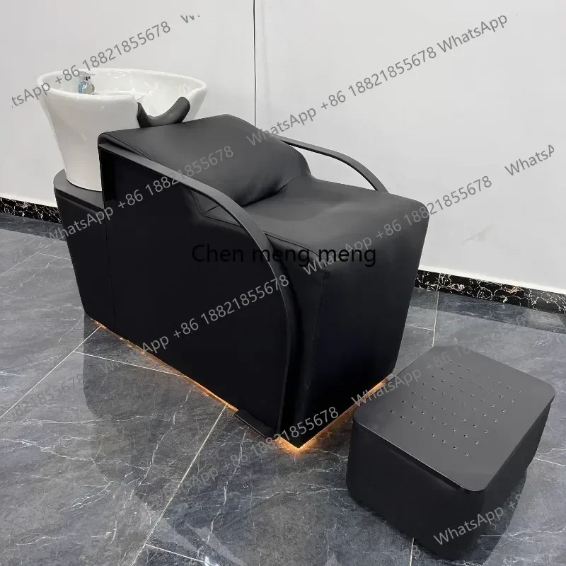 AB03   Nordic Top Grade Shampoo Chairs Ergonomics Shower Equipment Head Spa Shampoo Chairs Beauty Salon Furniture Silla Peluquer