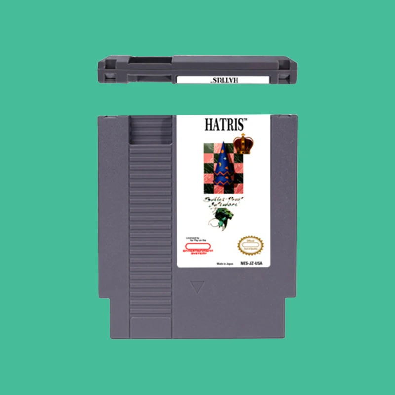 

Hatris- 72 pins Game Cartridge for 8bit NES Video Game Console