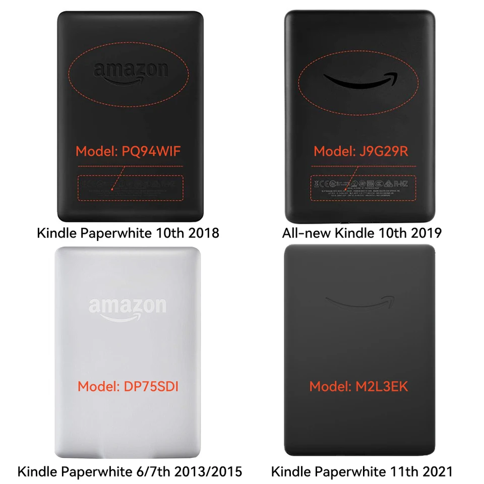 Kindle Paperwhite 10世代 ケース ブラック
