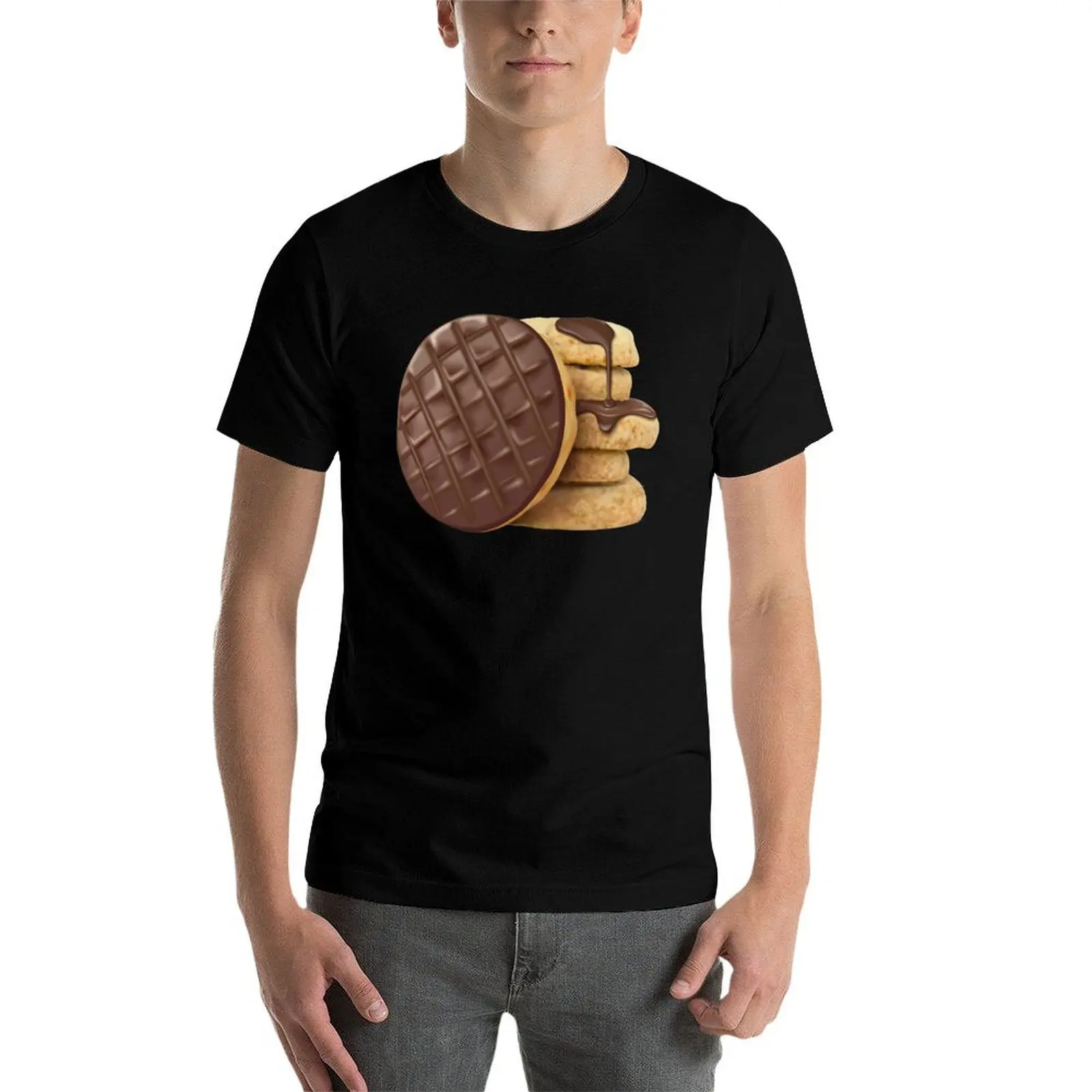 

Milk Chocolate Digestive Biscuits T-Shirt t shirts with prints anime t shirts oversize T-Shirt