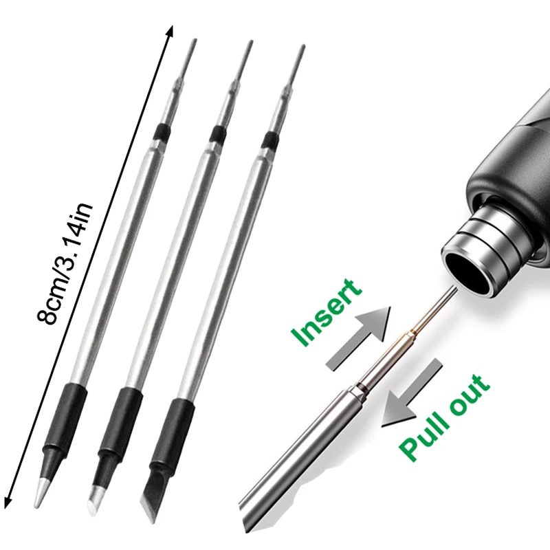 

НОВАЯ АКЦИЯ: Набор из 3-х наконечников для паяльника, USB-наконечники для паяльника 5В, аксессуары для пайки и ремонта