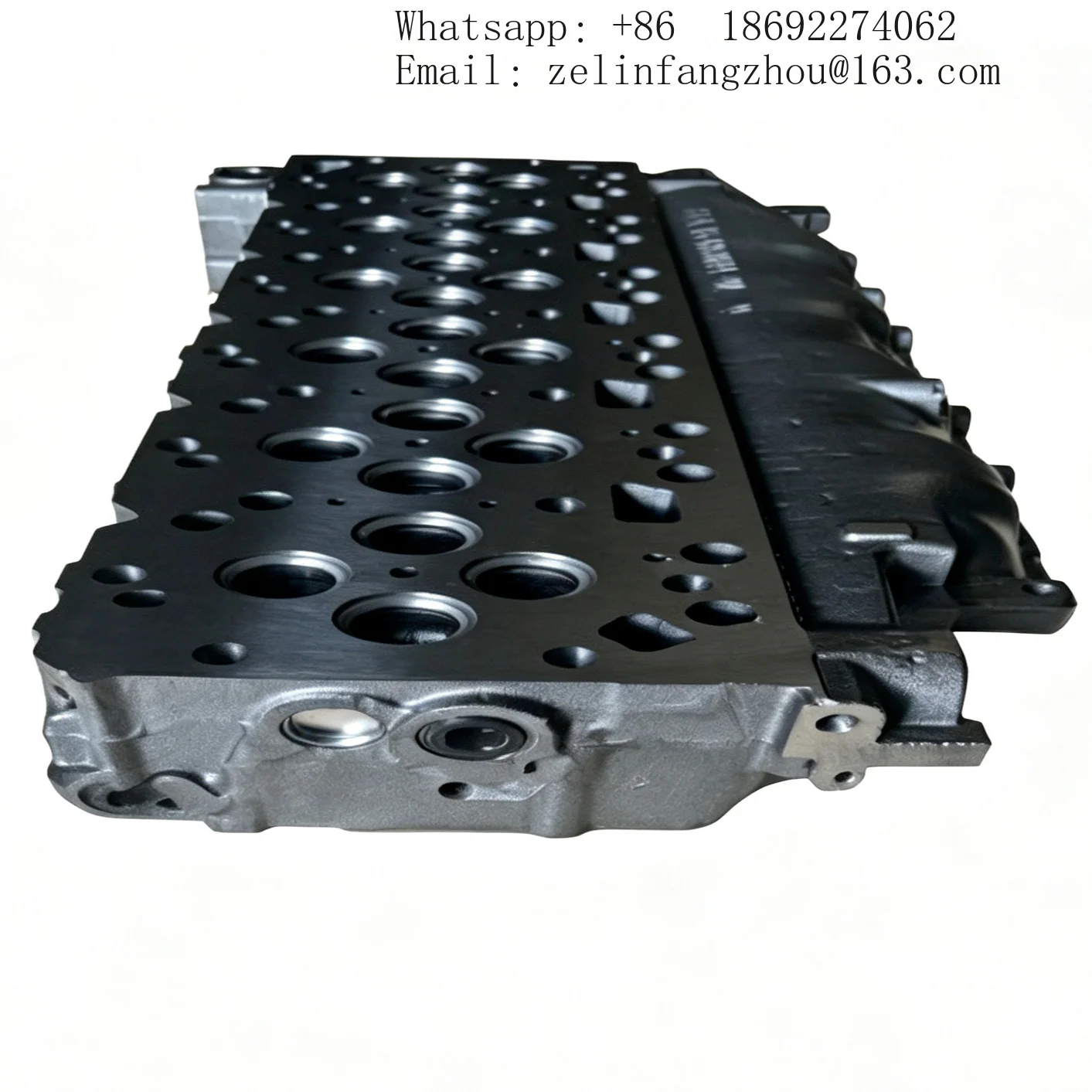 6 Cylinder Diesel Engine Cylinder Head Assembly Replacement for ISDe6.7 Cummins ISB6.7 6D107 Heavy Duty Truck