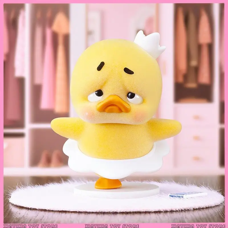 

Upsetduck Mysterious Surprise Blind Box Kawaii Pvc Model Doll Spiral Duck Figure Trendy Collectible Figurine Birthday Gift