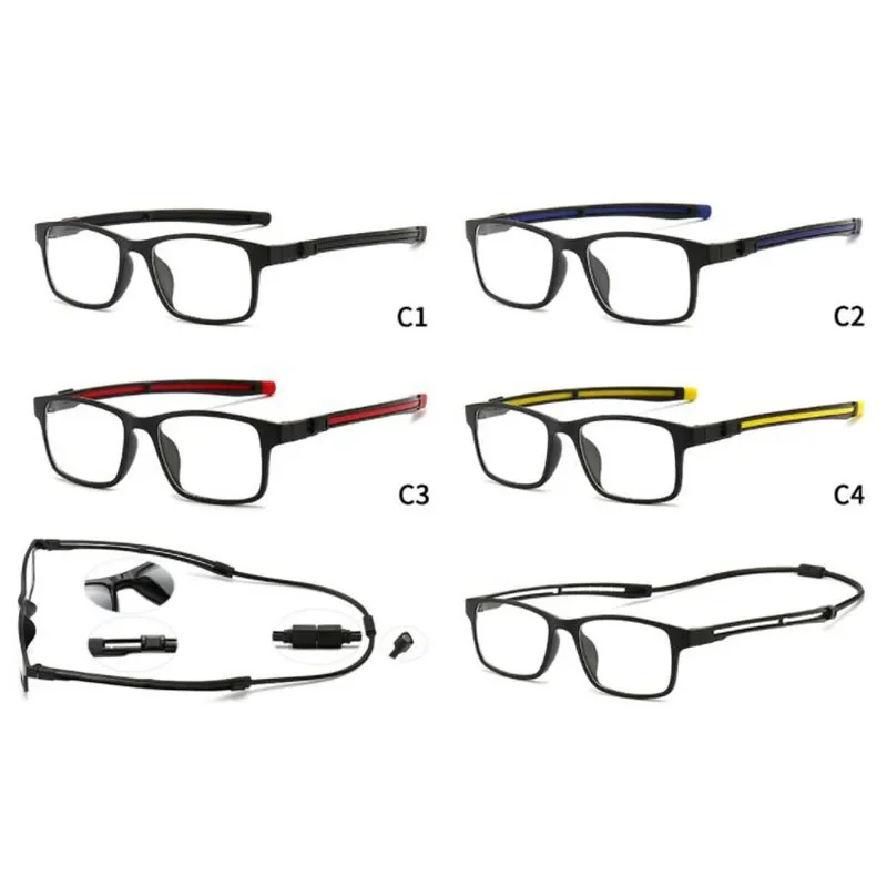 5 Clips Magnet Sunglasses Halter Myopia Driving Glasses TR90 Frame Aspherical Customize Prescription 0 -1 -1.5 -2 -3 -4 -5 -6