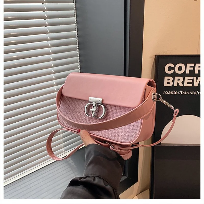 Chic Leather Crossbody Bag Tote Bag For Ladies, Women's Handbag Shoulder Bag Messenger Bag Famous Designer Brand
