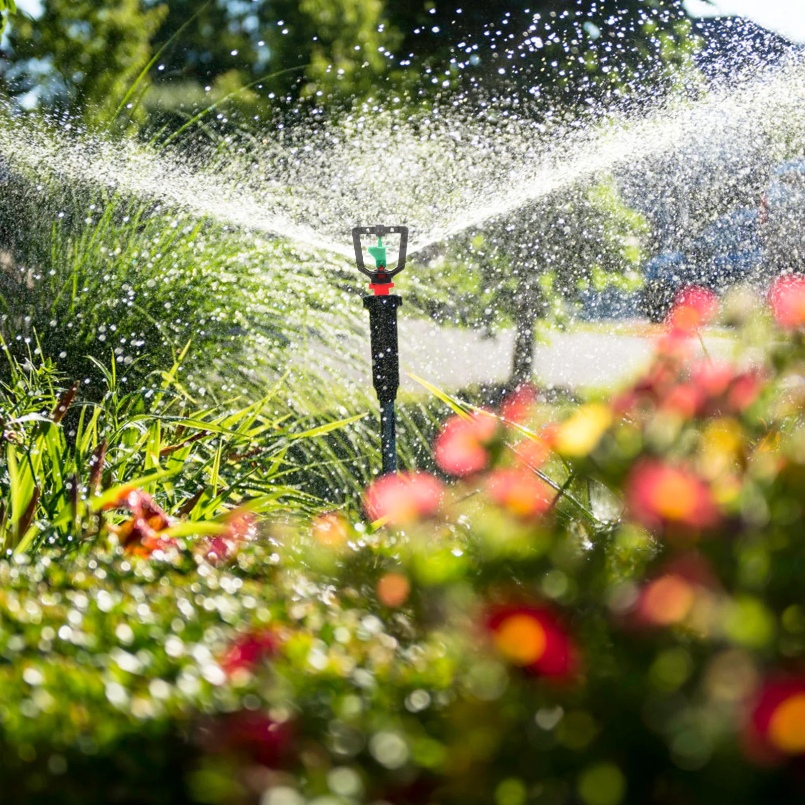 20 قطعة رأس رشاش دوار لحديقة الحديقة سقي الرش التلقائي 360 درجة الري البخاخ للزراعة #5