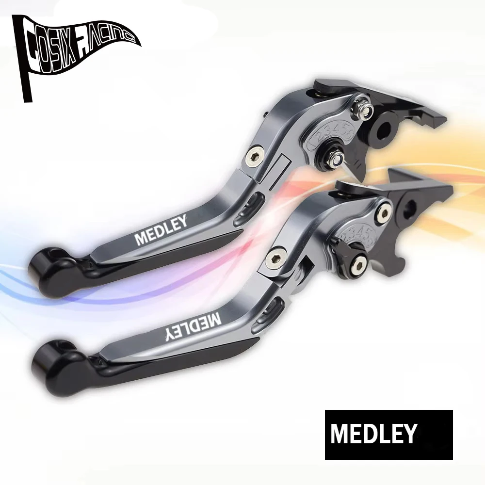 Fit For MEDLEY 125 4T IE ABS 2016-2017 Folding Extendable Brake Clutch Levers Motorcycle CNC Accessories Adjustable Handle Set