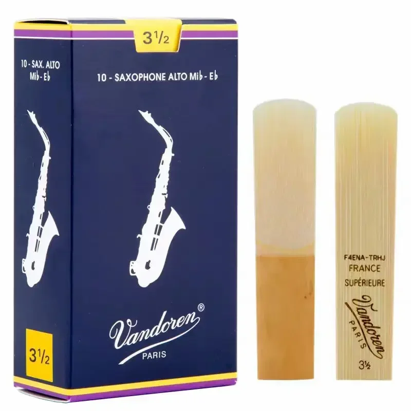 New Original Vandoren Blue box Eb Alto Saxophone Reed 1.5/2.0/2.5/3.0【10 reeds/box】