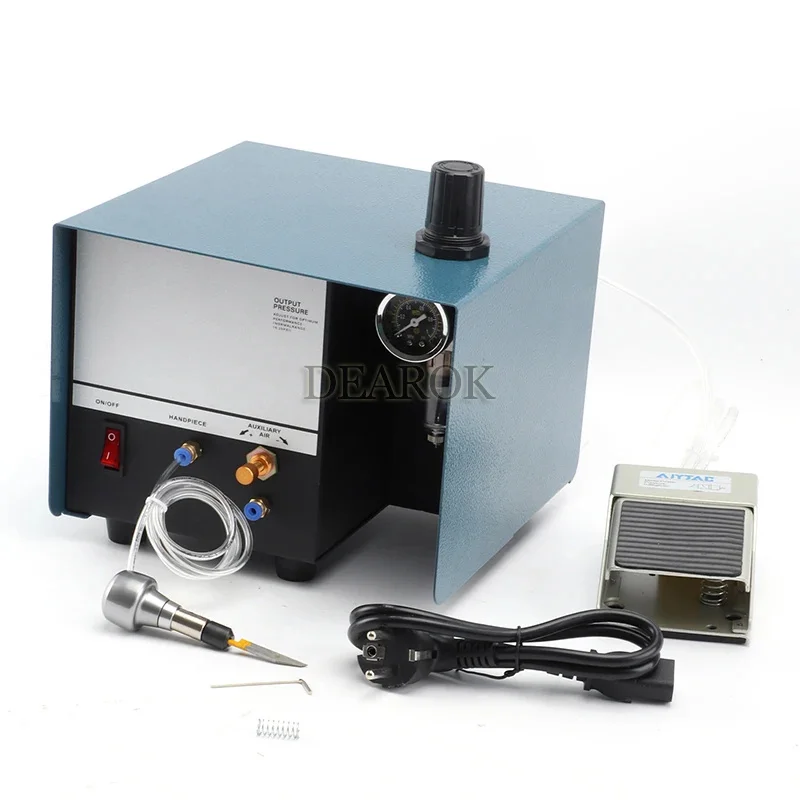 High Quality Graver Helper Pneumatic Engraving Machine with Two Handpieces Jewelry Tools & Equipment 110V/220V