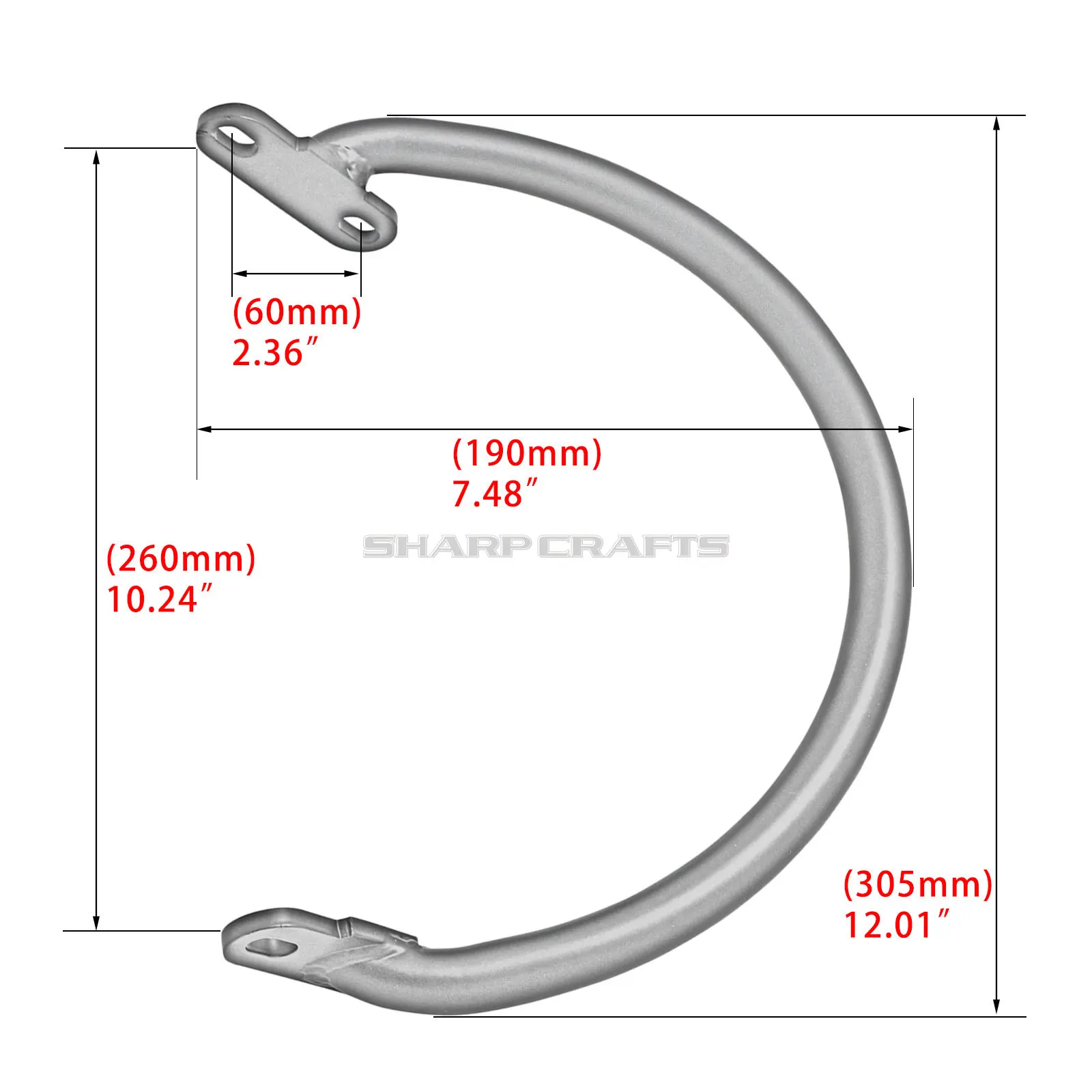 Motorcycle Passenger Seat Grab Rail Rear Hand Bar Arm Rest For Triumph Street Twin Street Scrambler Bonneville T100 T120