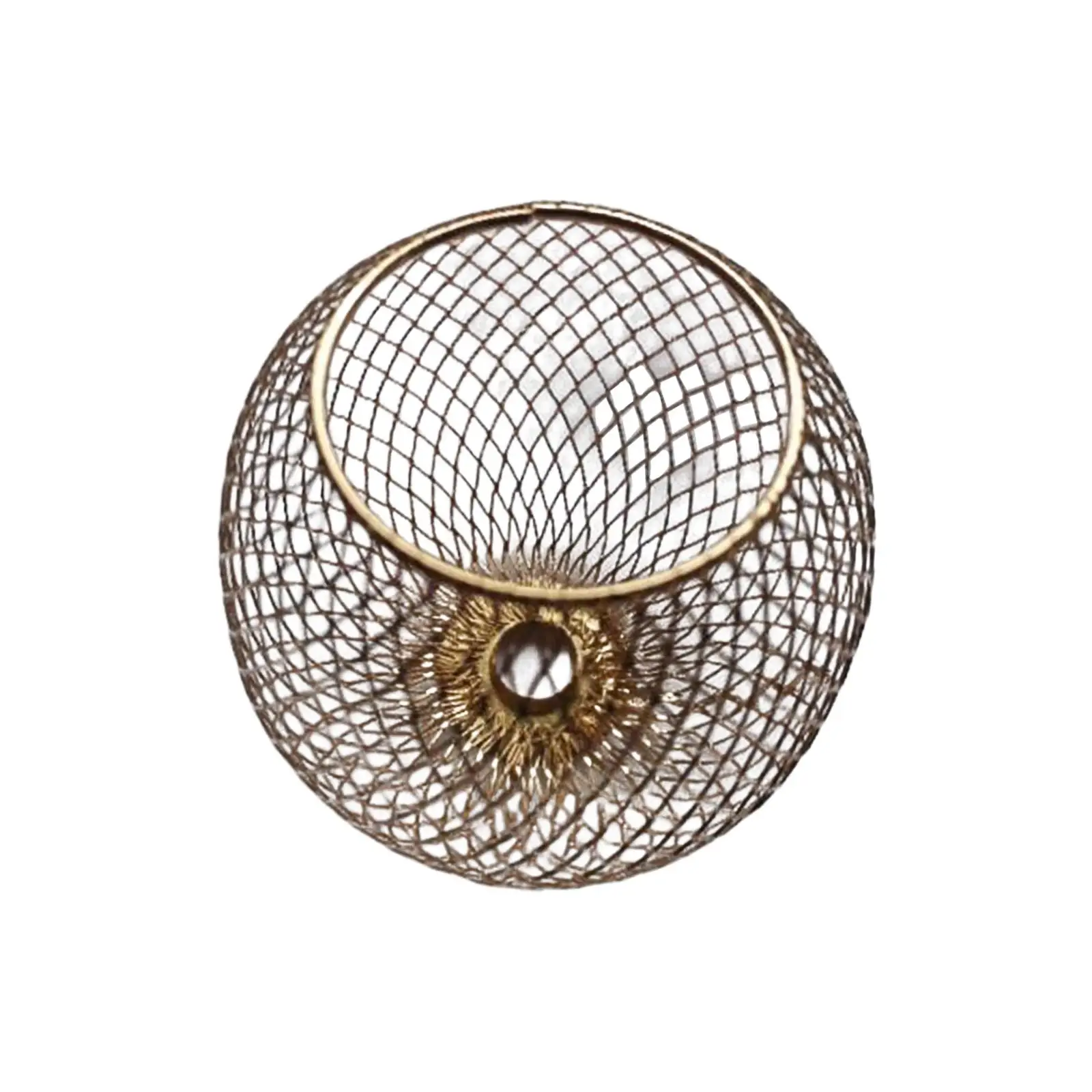 Iron Wire Lampshade Protector Modern Ceiling Light Cover Lamp Shade for Living Room Kitchen Dining Room Coffee Shop