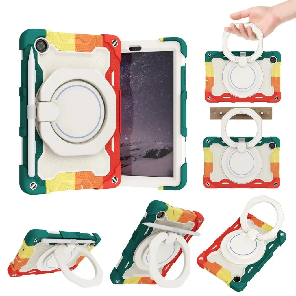 

For Lenovo Tab M8 3th TB-8506F 2021 Case Full Body Heavy Duty Rugged Silicone Cover For Lenovo M8 HD TB-8505F 8 inch 2019 Case