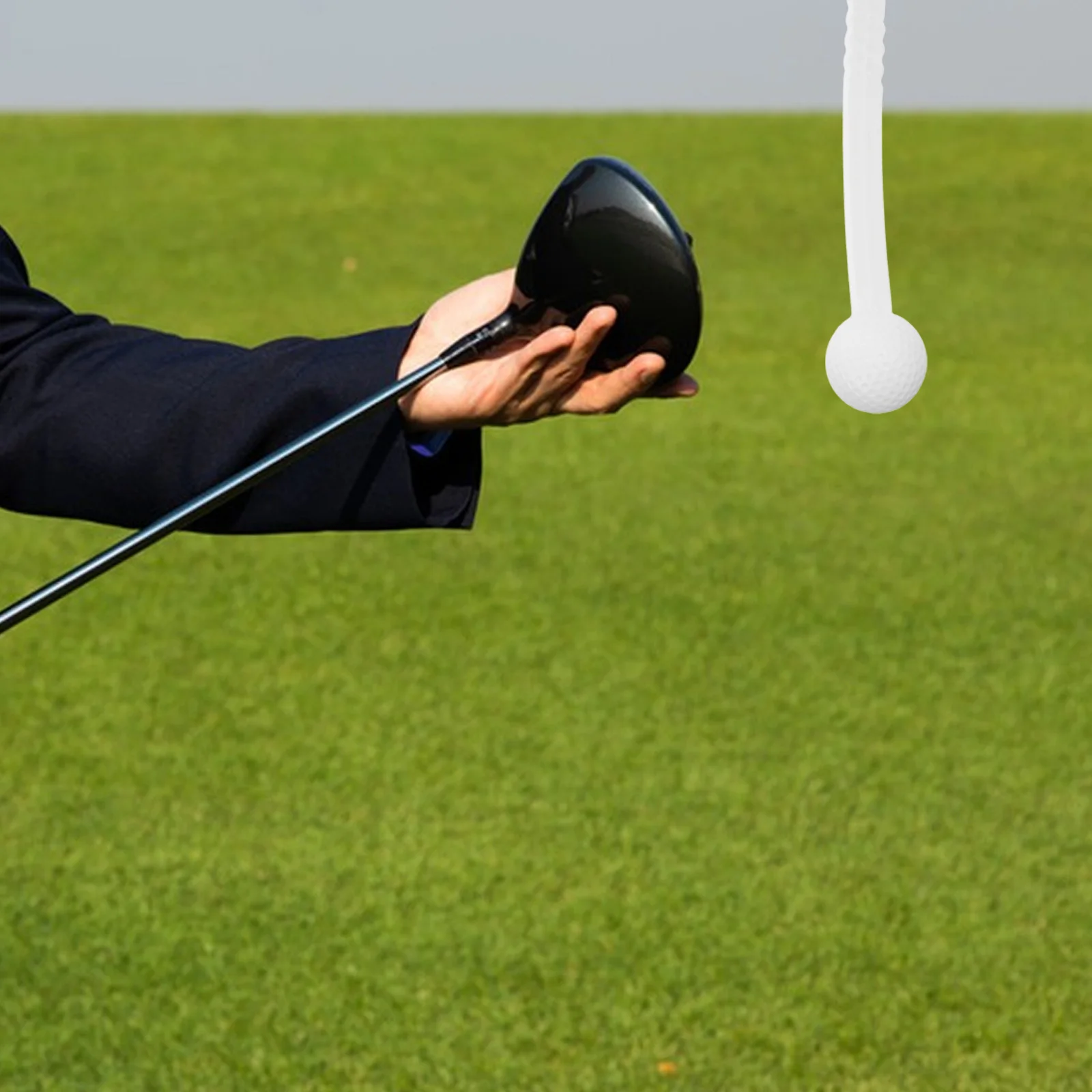 

Golf Swing Training Device Portable Lightweight Practice Pole For Home Outdoor Swing Correction Tool Pe Durable Material Golf