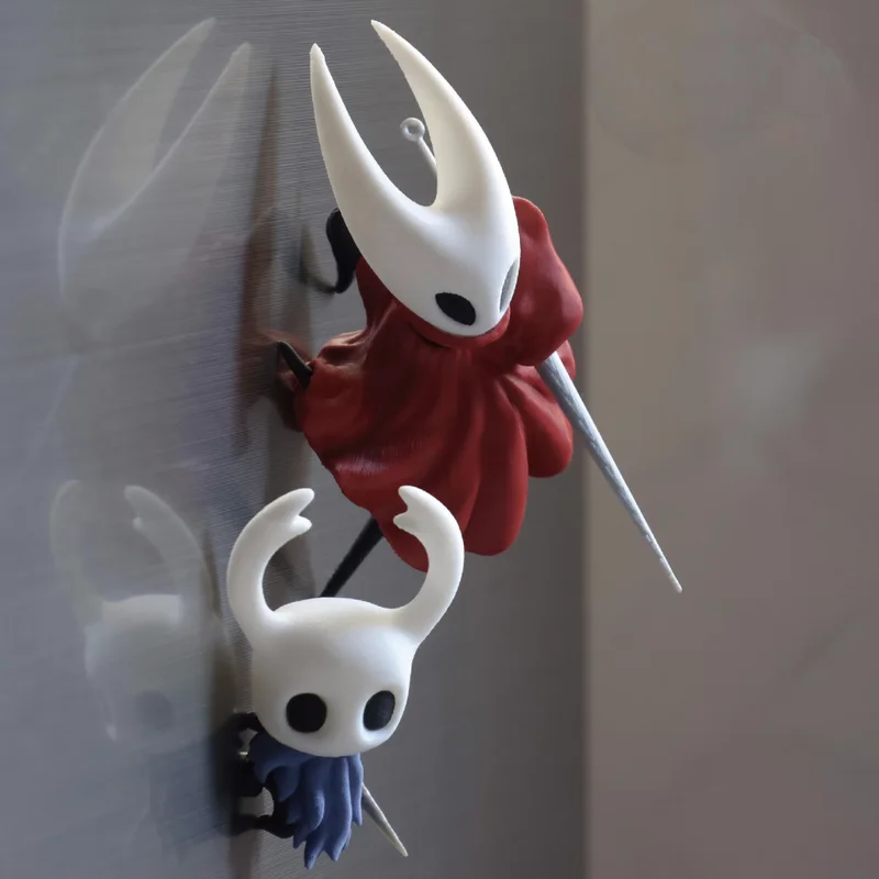 Hollow Knight Silksong Hornet Resin Statue 16cm Desktop Decoration Model Fridge Magnet Figure Game Collectible Gift For Fans