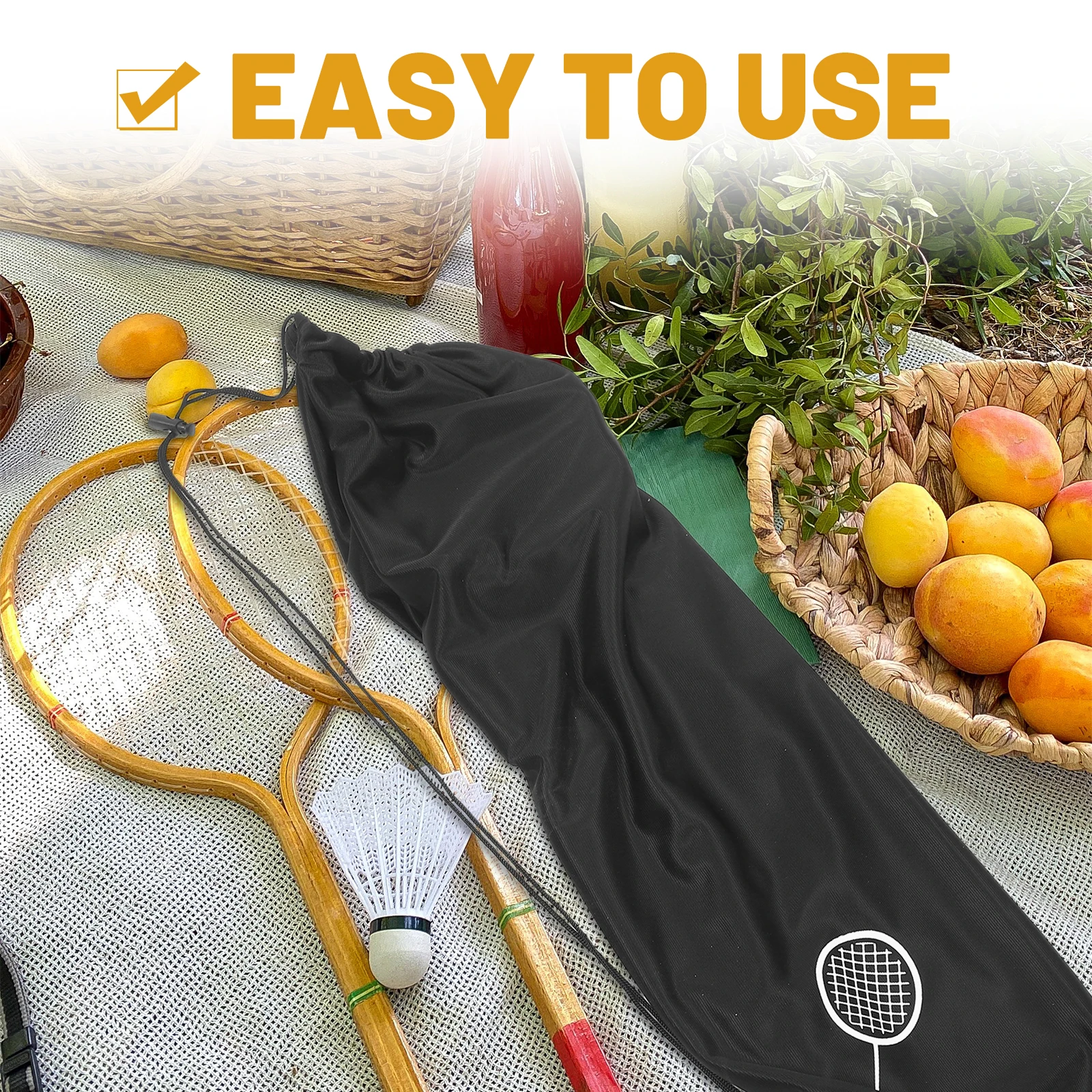 

Badminton Accessories Stick Storage Bag Racket Bags Racquet Pouch Equipment Case