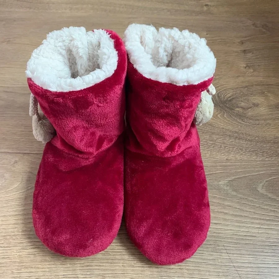 Fuzzy Slippers Socks Women Winter Plush Non Slip Sleeping Soft Comfy Female Casual Floor Short Thermal Sock Men Home Fur Ball
