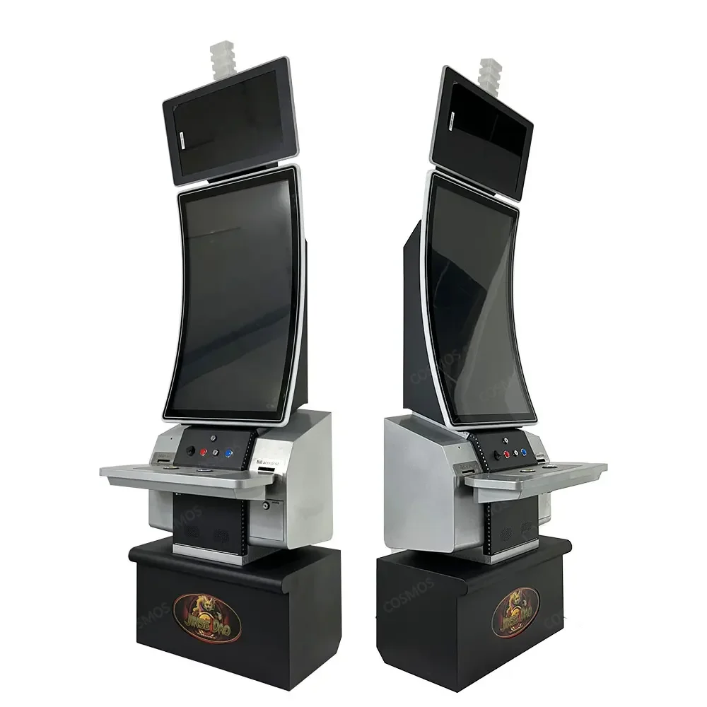 For 43 inch J curved screen vertical metal cabinet stand multi-skill game console