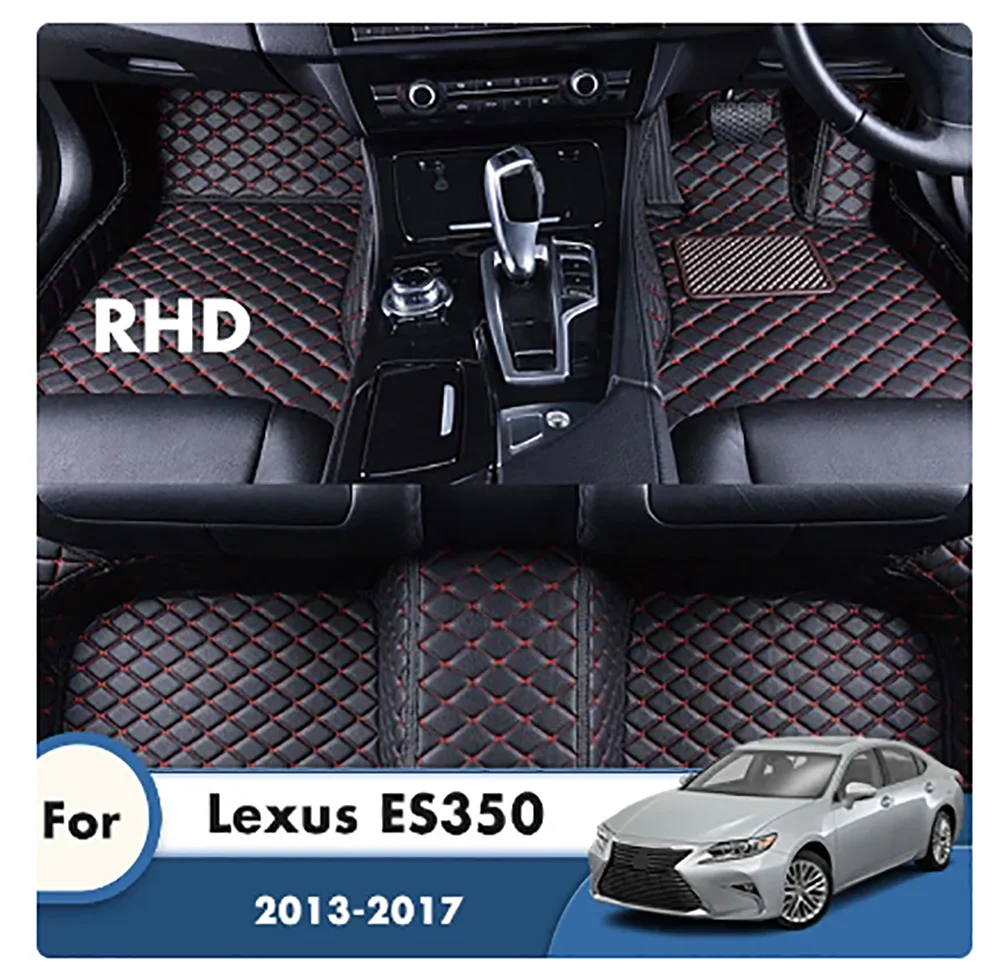 Custom For Lexus ES ES250 ES300h ES350 2017 2016 2015 2014 2013 Styling Auto Interior Accessories RHD Carpets Car Floor Mats