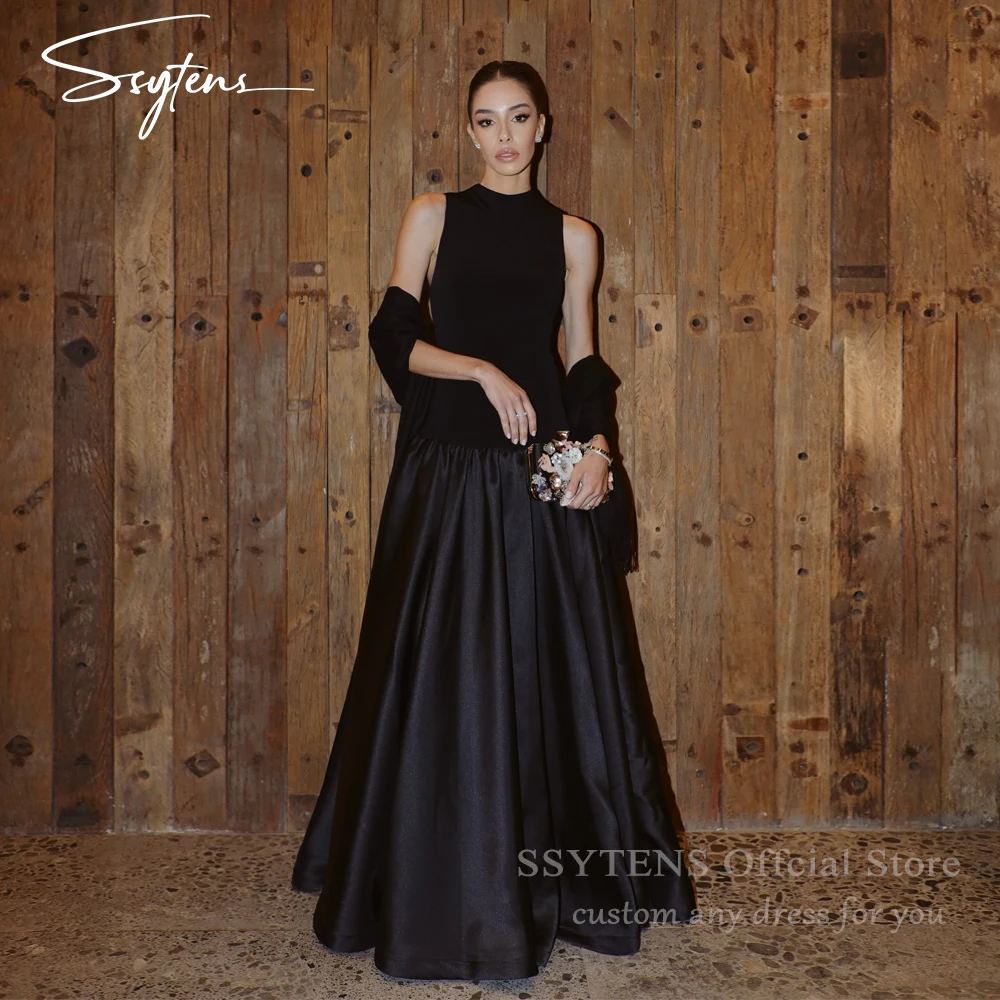 SSYTENS A Line Formal Prom Dresses Customized Vestidos De Fiesta Long Party Gowns Sexy Backless With Cape Mexican Evening Dress