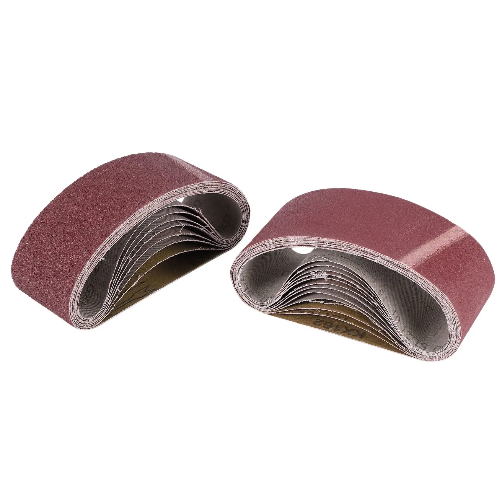 20PCS 3X18 Sanding Belt Sanding Belts Belt Sander Paper (3 Each of 60, 80, 120,150,240,400 Grits, 2 of 40 Grits) for Belt Sander