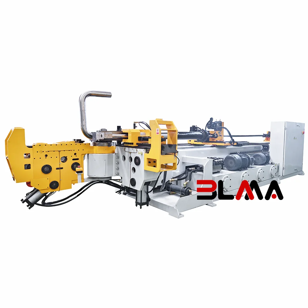 High Performance 115CNC 2A1S Large Tube Bending Machine Automotive Parts Bender Customizable Molds Heavy Duty