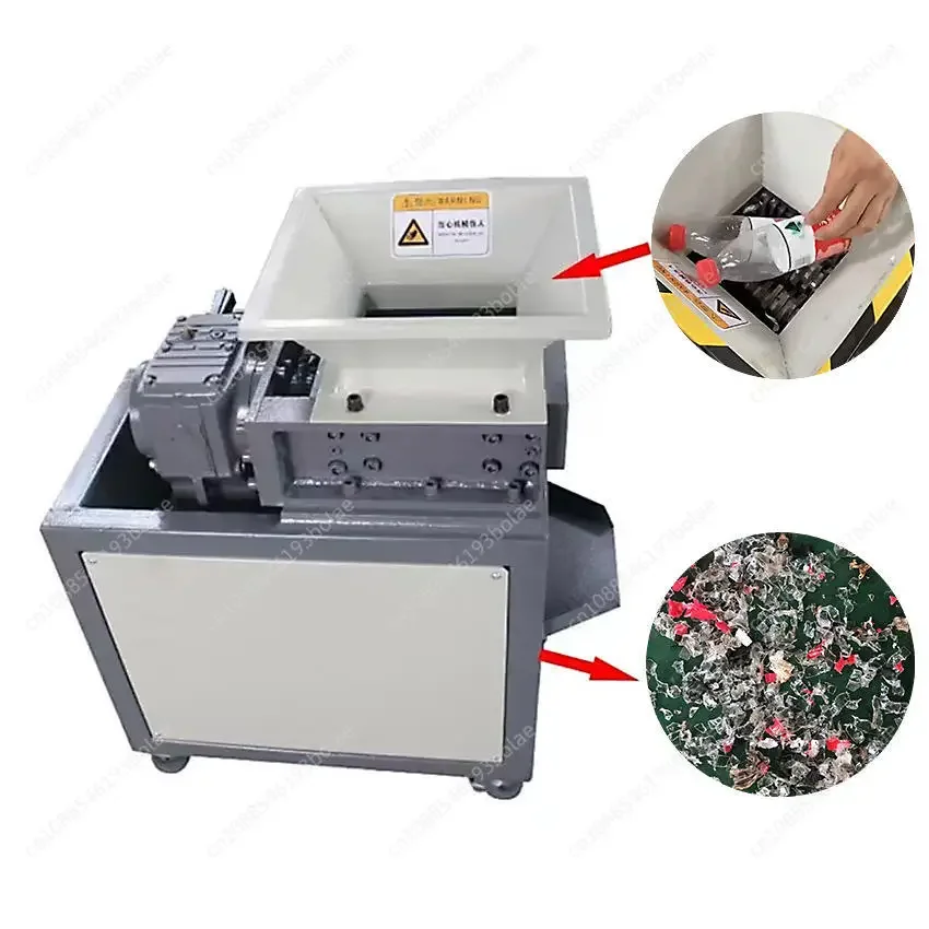 Industrial Shredder 220V/380V Universal Electric Crusher Plastic Scrap Impact Shredded Machine Wood Waste Metal Treatment