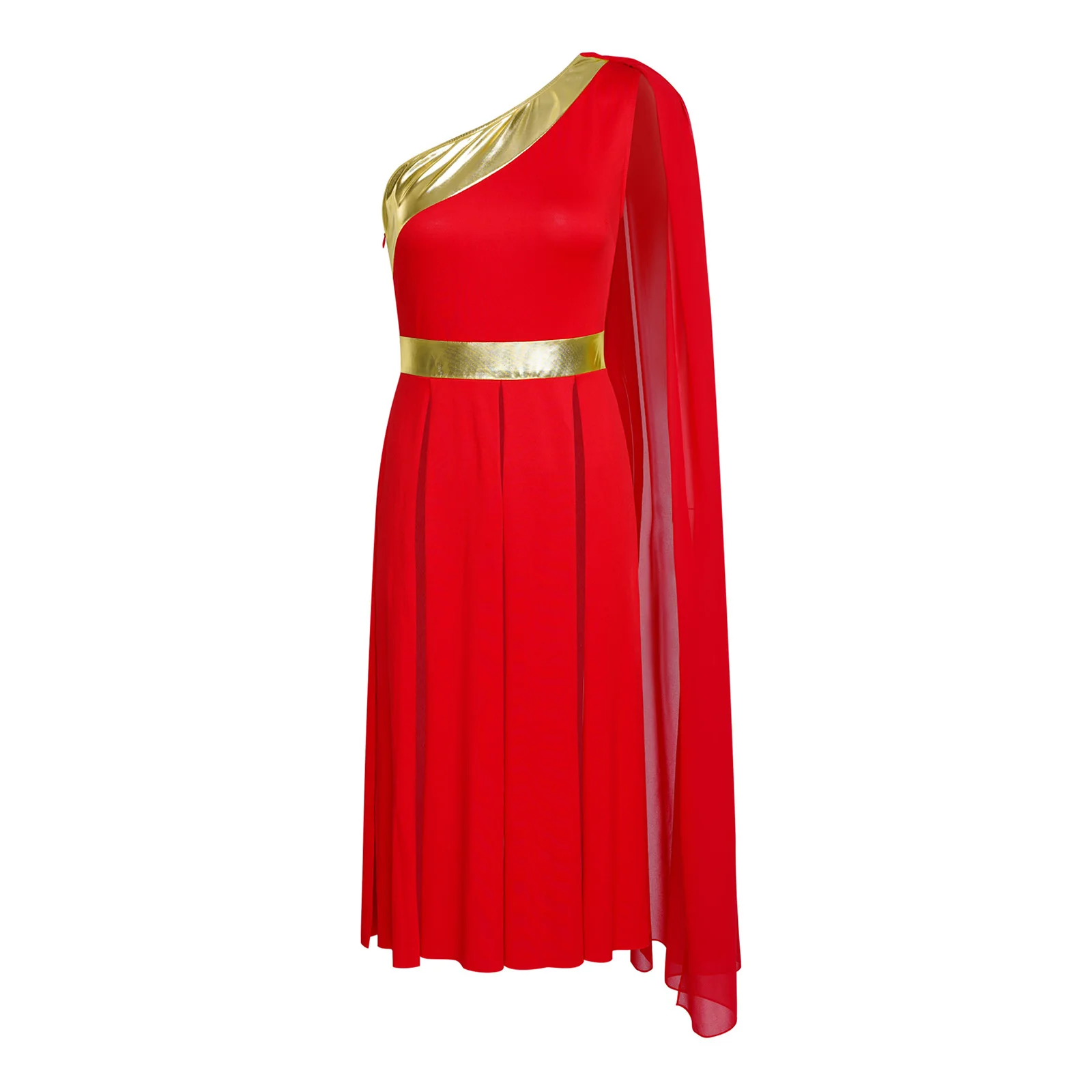 المرأة غنائية العبادة جوقة الثناء فستان رقص بلا أكمام شق معدني هيم تونك الكاهن مبلغين أداء الكنيسة زي