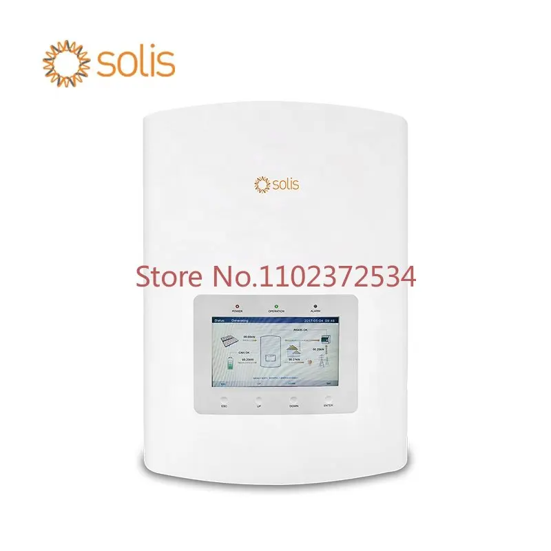 Solis Hybrid Solar Power Inverter Price 3Kw 5Kw 6Kw 7Kw 8Kw 9Kw 10Kw 12kw Solar Power System Solar Power Inverters