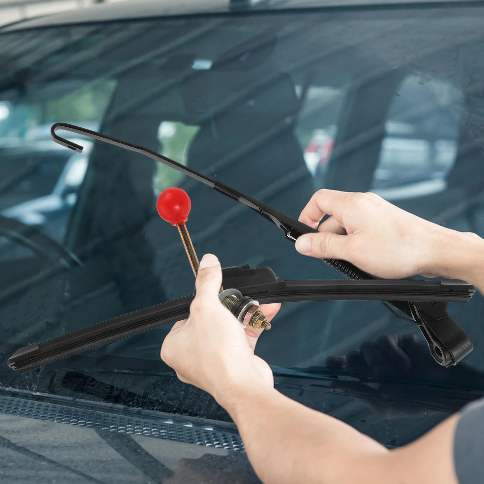 

Набор дворников, ручная передняя дверь, комплект для зачистки атмосферных воздействий, сменная тележка для гольфа, лобовое стекло, UTV, ручное полузакрытое, прочное, легкое