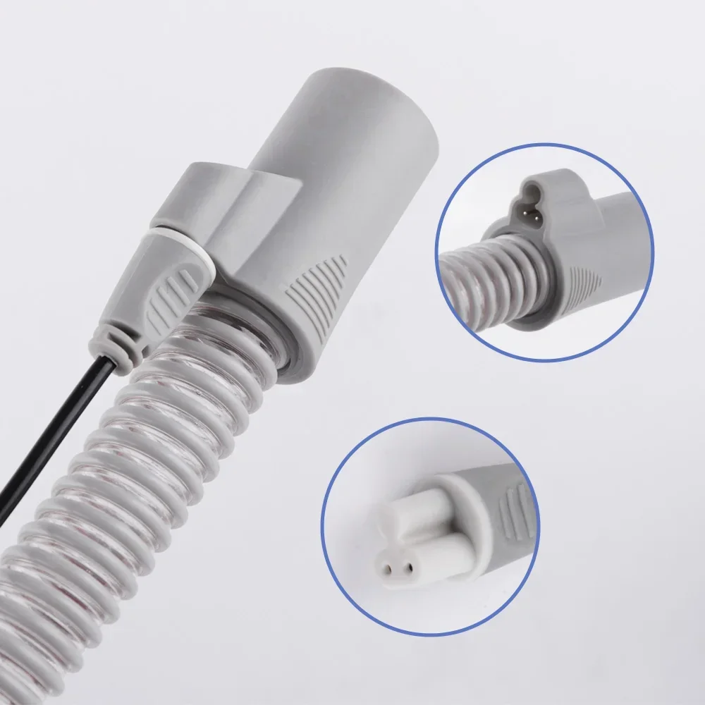العالمي CPAP أنبوب ساخن التهوية خط أنابيب خرطوم للتهوية APAP BiPAP جهاز التنفس سخان أنابيب توقف التنفس أثناء النوم مكافحة الشخير #5