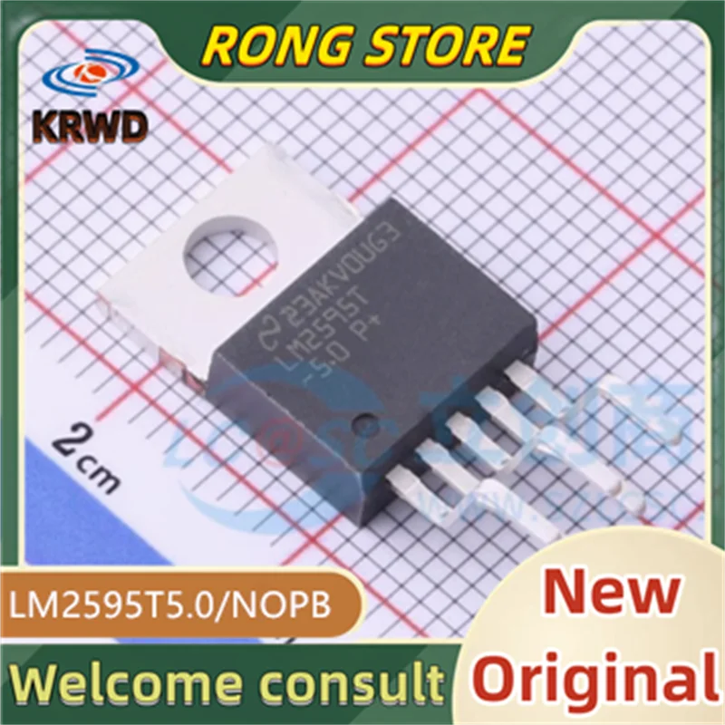 

5 шт. новые и оригинальные LM2595T5.0/NOPB LM2595T5.0 LM2595T LM2595 TO-220-5