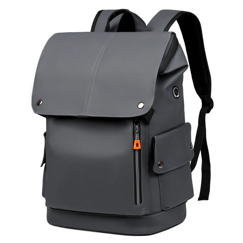 

Men's functional backpack PU backpack 15.6-inch computer bag casual backpack men's backpack men's computer bag mochila para viaj