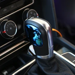 Car Gear Shift Knob Head Sticker Trim for Volkswagen VW Polo CC Golf 7 6 Bora Tiguan Passat B5 B6 B7 Jetta MK5 MK6 Styling