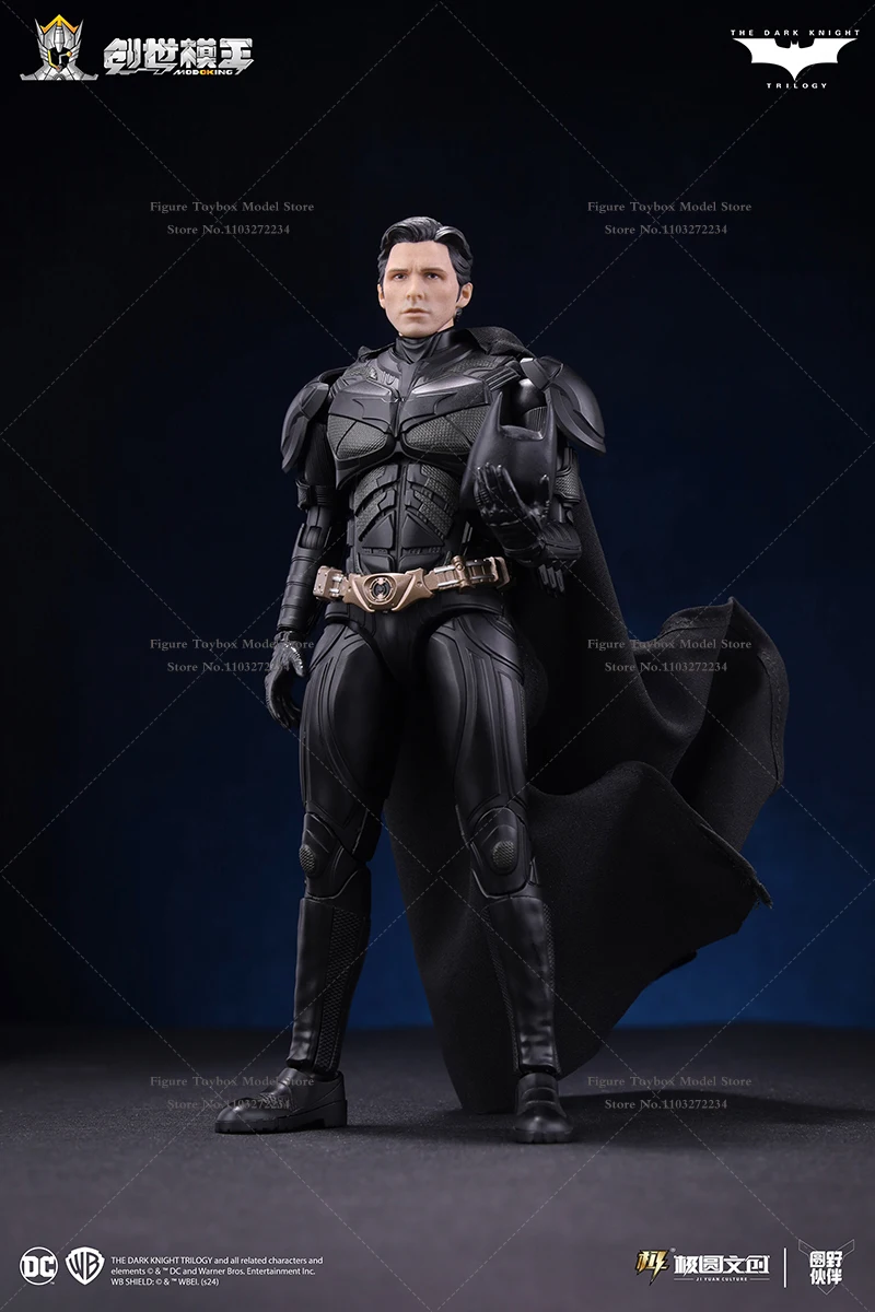 DC Original 1/12 Batman&Motorcycle Assemble Model Toy Dark Black Knight Series Limited Version Organized 6