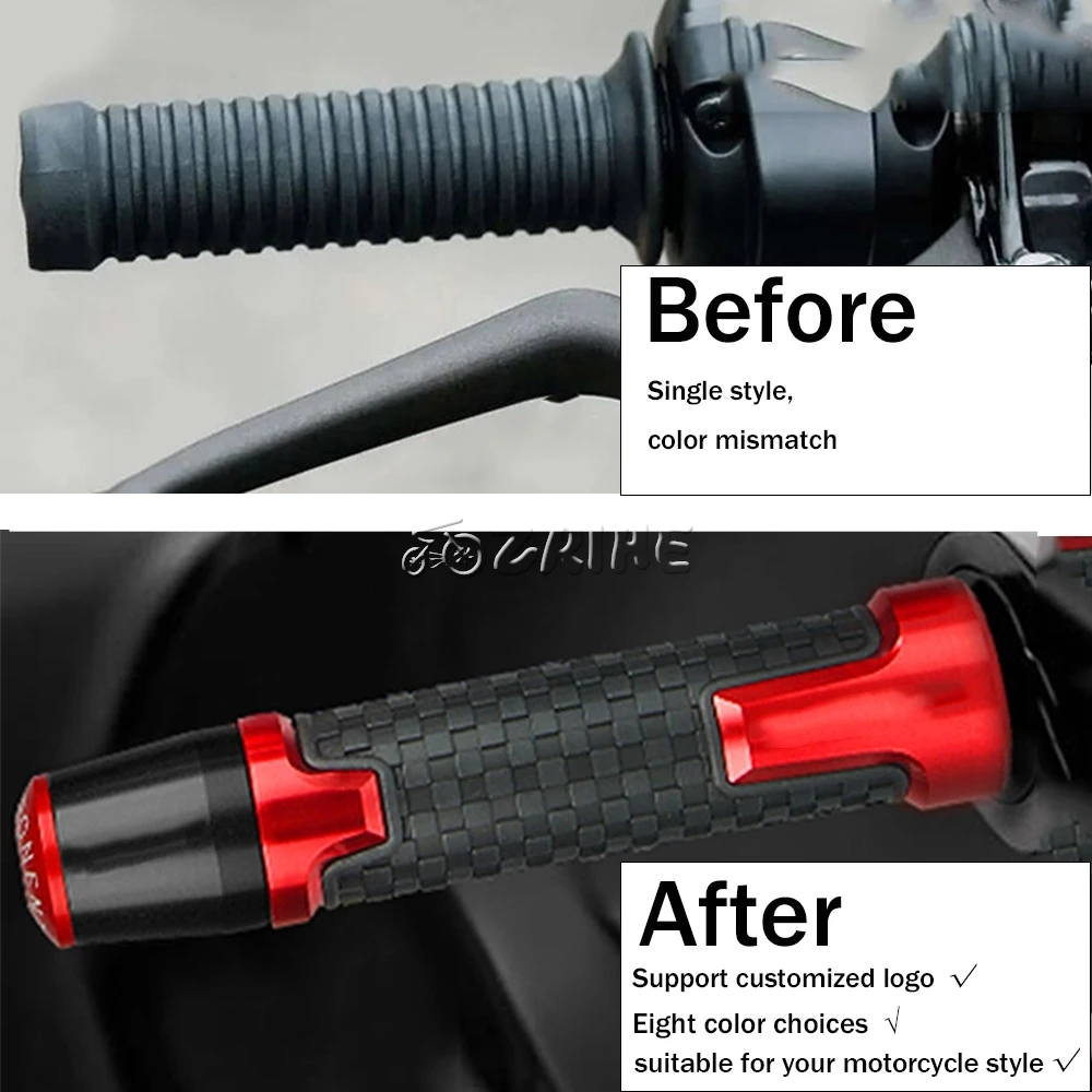 2023 2022 2021 لهوندا المتمردين 500 المتمردين 300 CMX 500 CMX300 المتمردين 2017 ~ 2025 2024 دراجة نارية المقود القبضات ينتهي التوصيل المنزلق قبعات