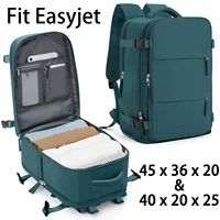 Easyjet-mochila de cabina para hombre y mujer, bolsa de viaje de 45x36x20, 40x20x25, para ordenador portátil