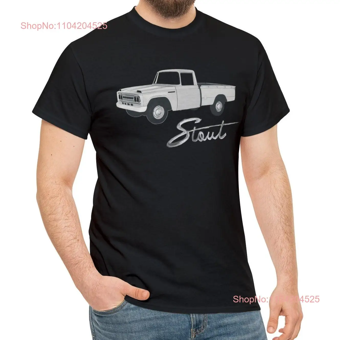 Stout Truck T shirt Mens Reefmonkey long or short sleeves