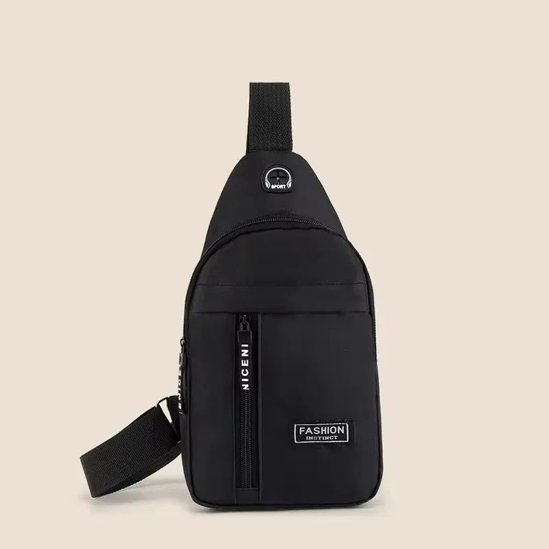 Brusttasche Herren One Shoulder Umhängetasche große Kapazität Outdoor-Sport-und Freizeit mode kleine Umhängetasche große Kapazität