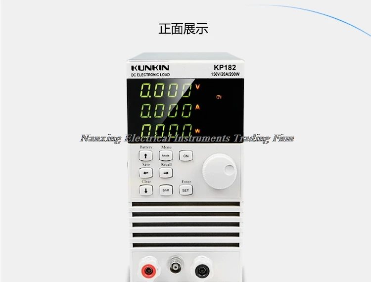 

Fast arrival KP182/KP184 Single Channel Electronic DC Load 200W/150V/20A ,400W/150V/40A