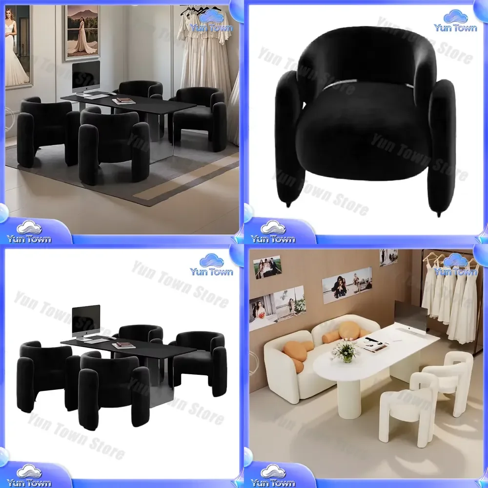 New High-Quality Luxury Modular Modern Design Soft Skin-Friendly Flannel Chair for Living Room Furniture