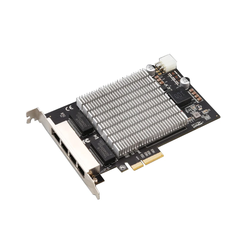 Gigabit PCI-E Netwerkadapter Fast Ethernet POE netwerkkaart 2.5G Gigabit voor Desktop dock station Lan-kaart Splitter Adapter