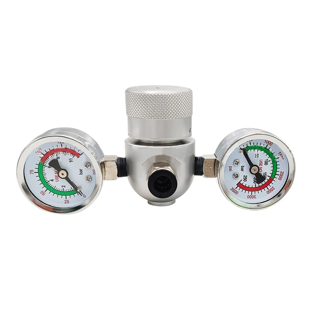 Pressure Regulator Valves with Hose Line and Adapter for Whipped Cream 0.95Liter 580g M11 Thread Universal