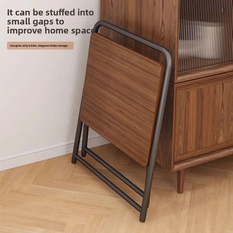 Foldable desk Free installation Computer desk Student home writing table Bedroom bedside small table Simple desk