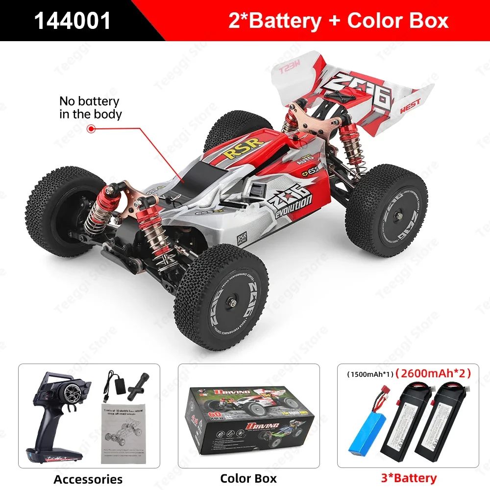 WLtoys 144001 1:14 4WD High Speed Racing Rc Auto 12428 1:12 Off-Road RC Auto 12402A Fernbedienung Drift Racing Autos Spielzeug für Kind