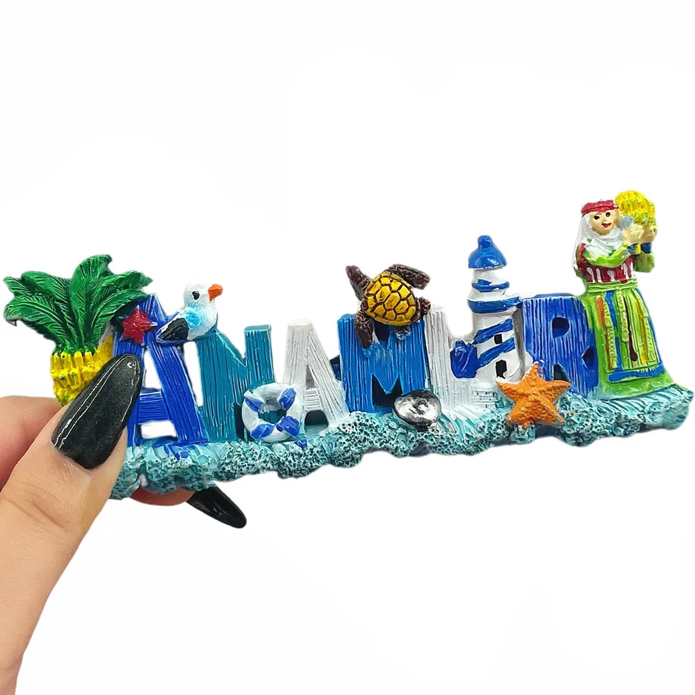 Turkey Göztepe & Giresun Combo 3D Fridge Magnet Set, Resin Black Sea & Aegean Coastal Souvenir, Gift & Collectible