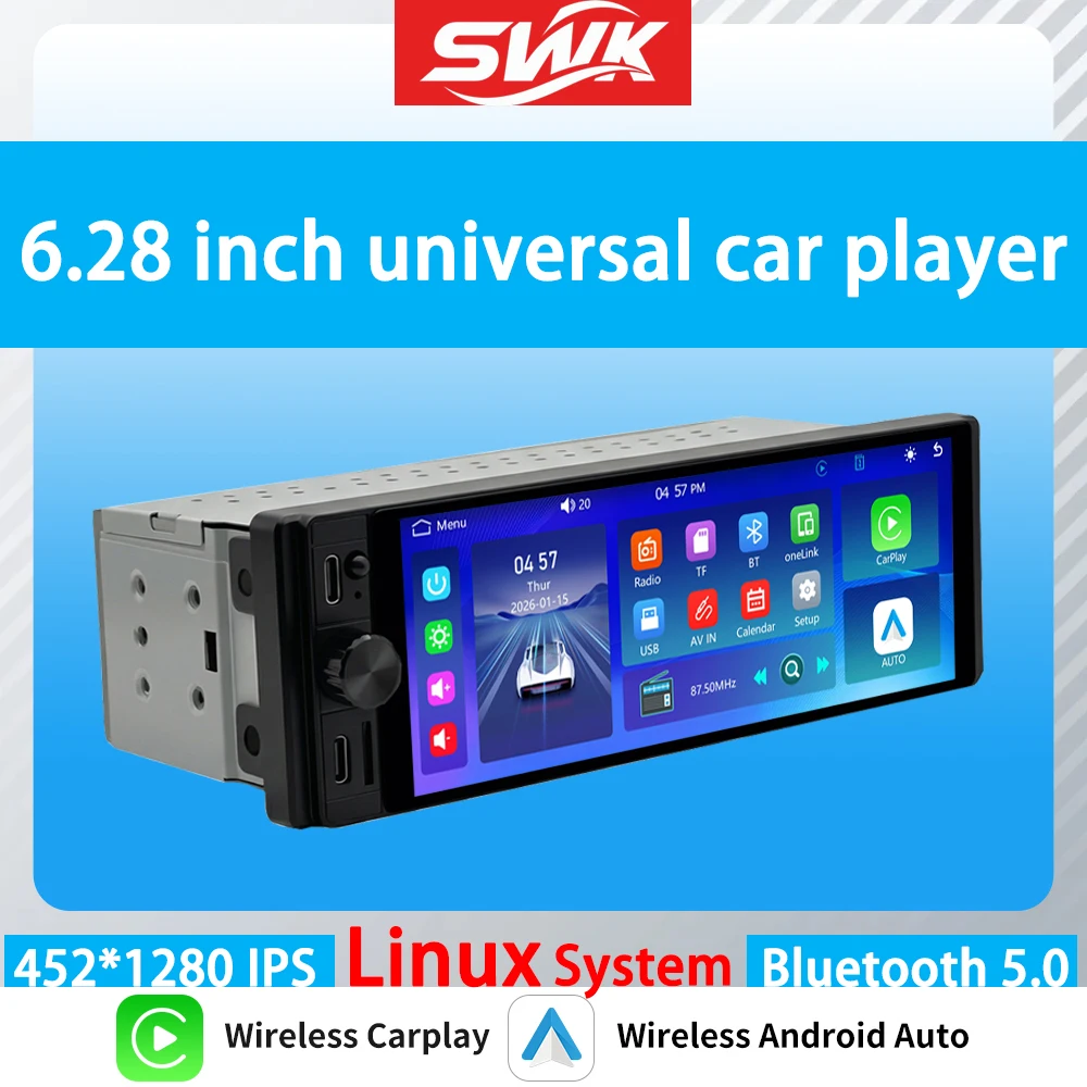 Linux 1DIN Wireless…