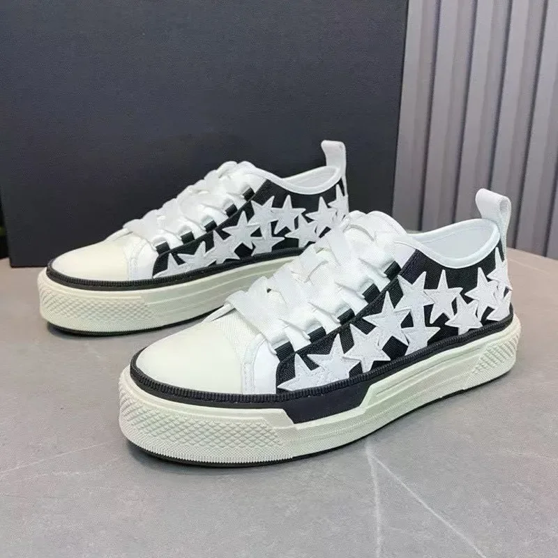 Men's Spring and Autumn 2026 new versatile couple white shoes trendy men's casual sports board shoes women